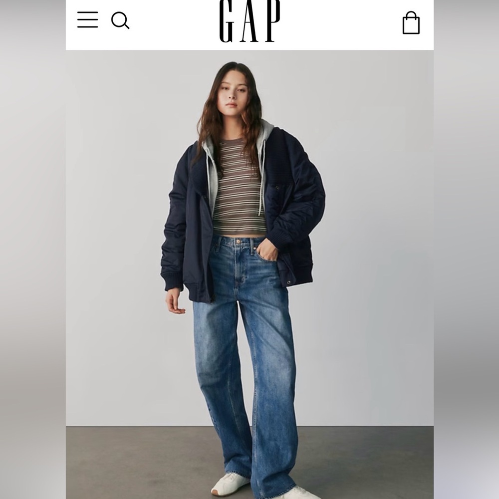 GAP Barrel High Rise
